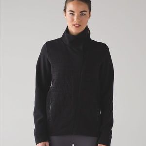 Lululemon Fleece Be True Jacket Black | Size 6 | Gently Used